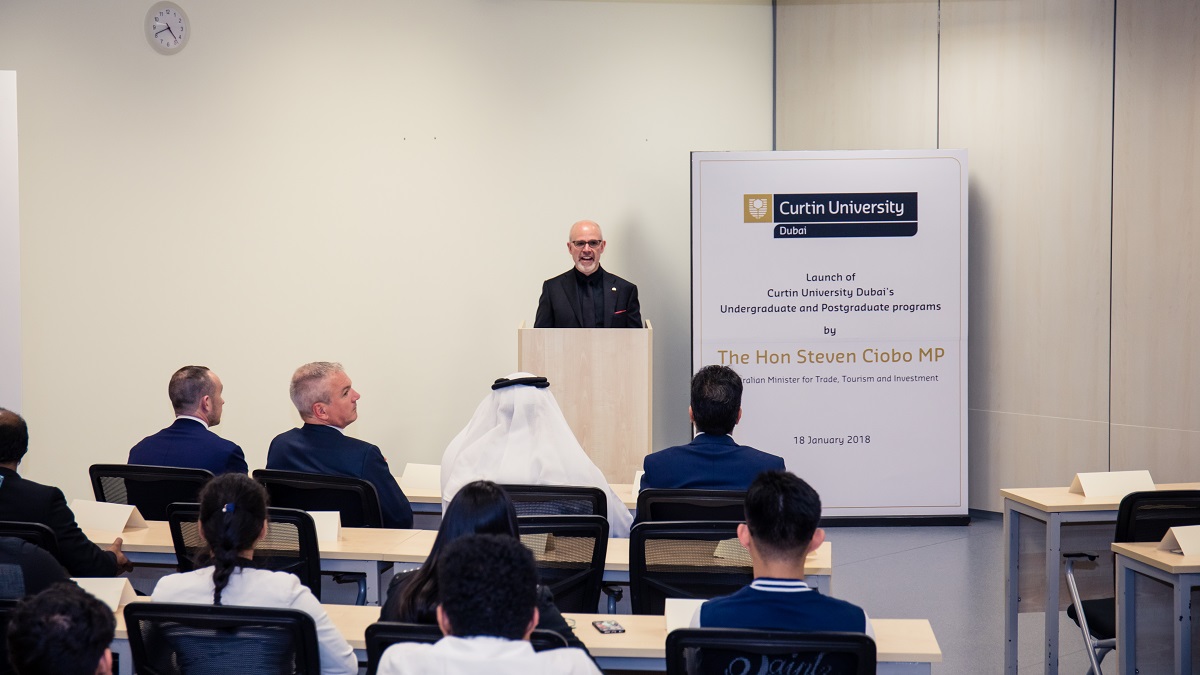 Curtin University annonce des programmes académiques à Dubai