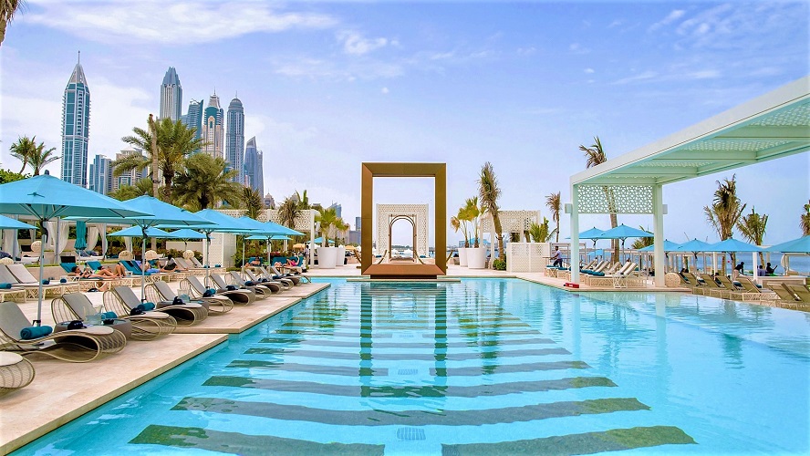 Drift Beach Dubai - Coucher de Soleil